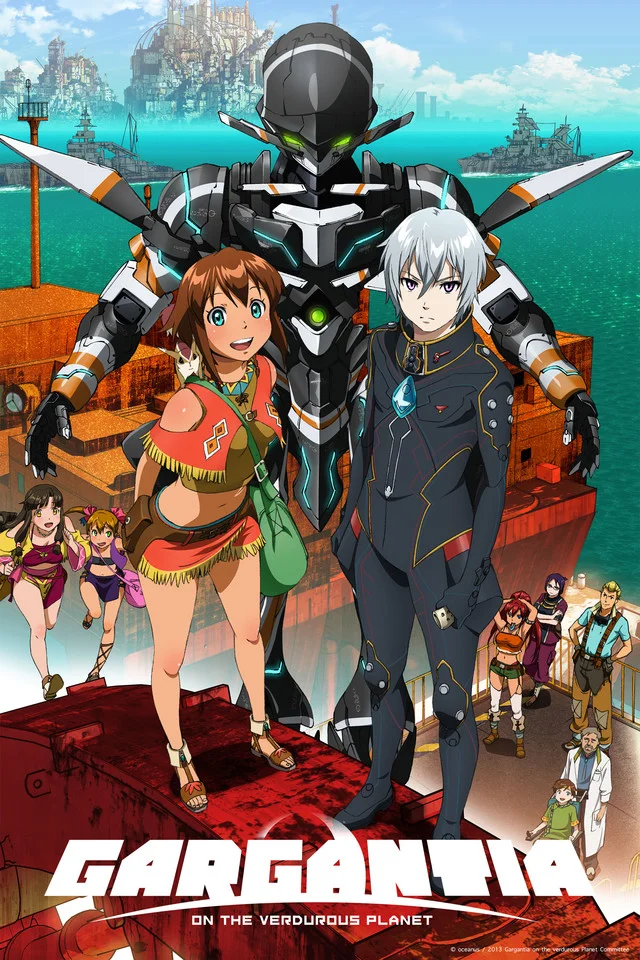 Gargantia on the Verdurous Planet backdrop