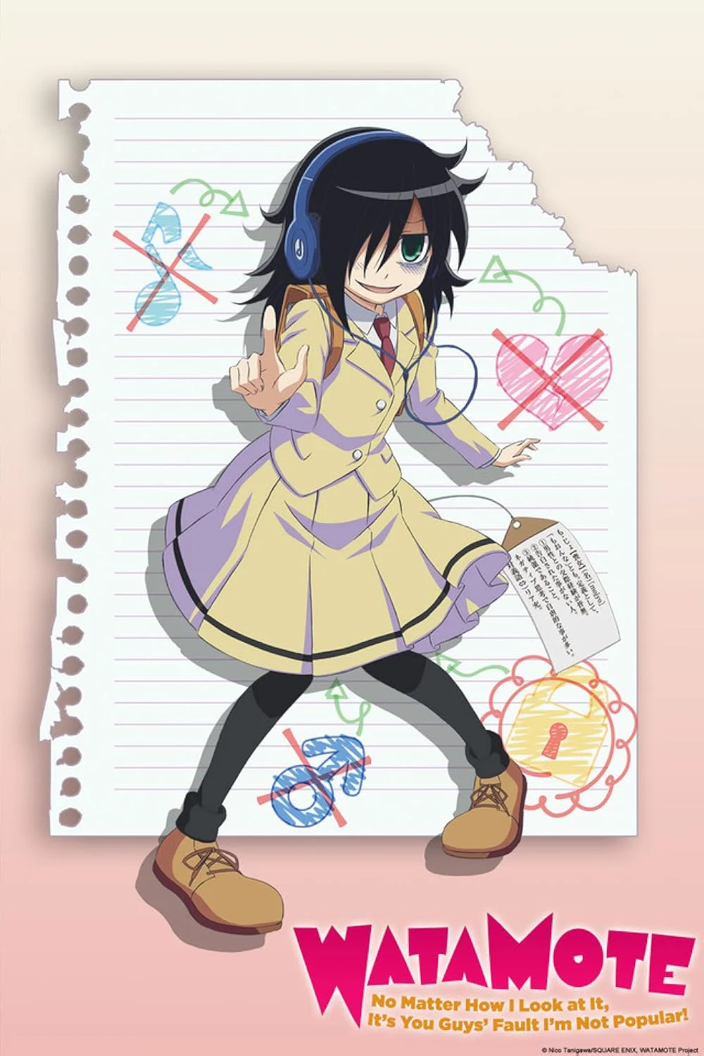WataMote: No Matter How I Look At It, It's You Guys' Fault I'm Not Popular! backdrop