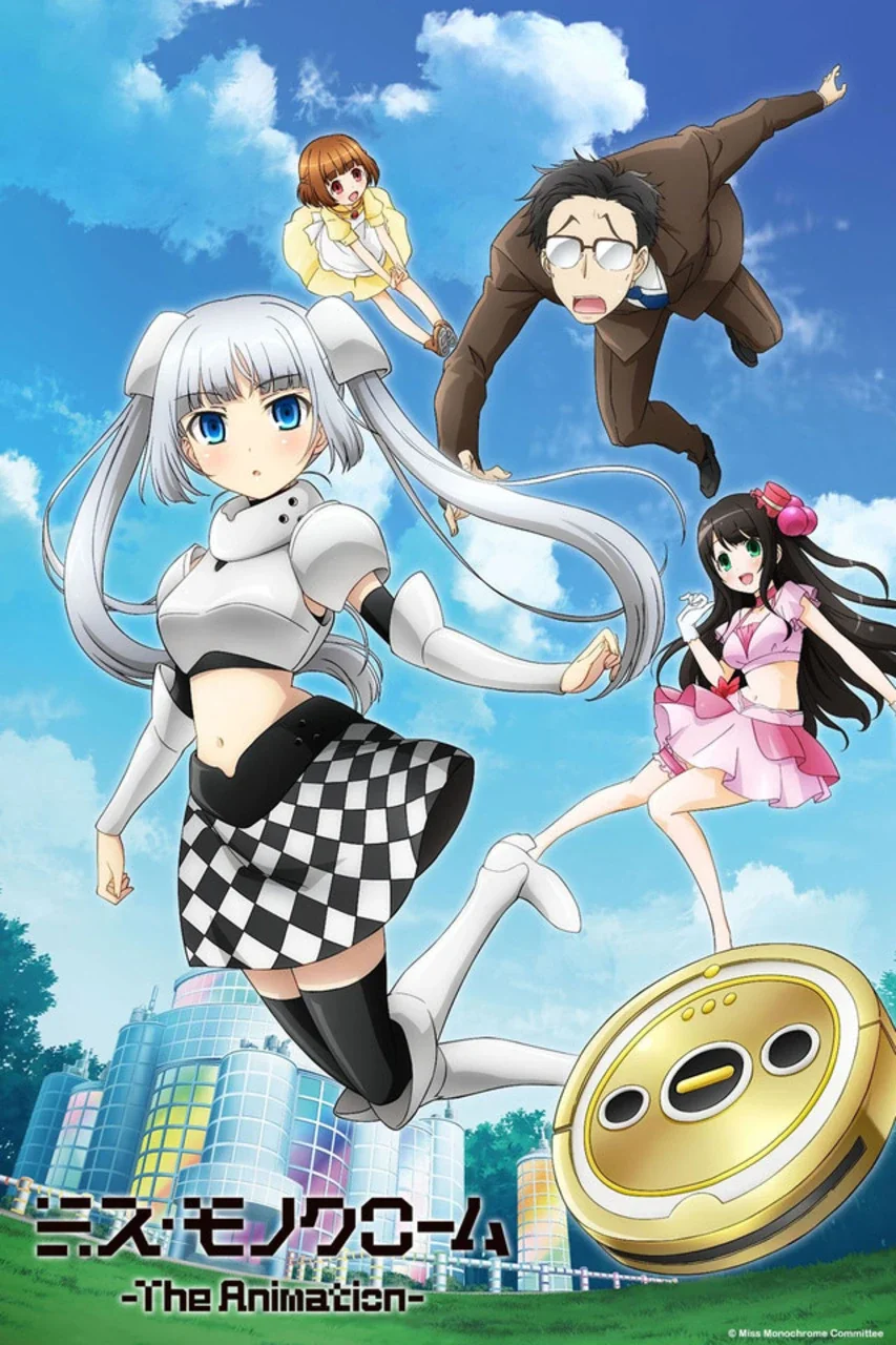 Miss Monochrome The Animation backdrop
