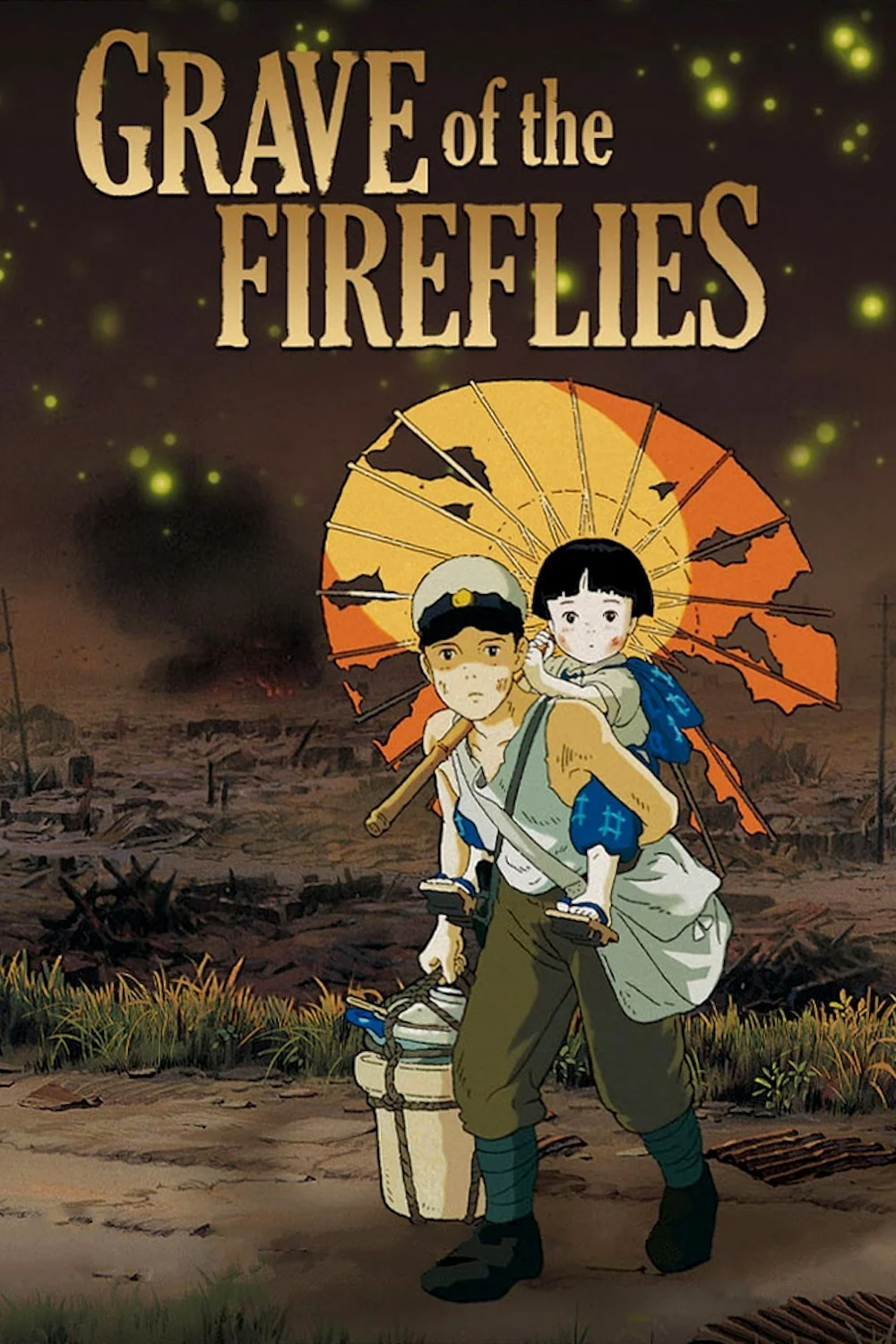 Grave of the Fireflies backdrop