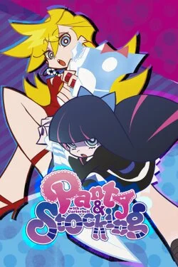 Panty & Stocking with Garterbelt backdrop