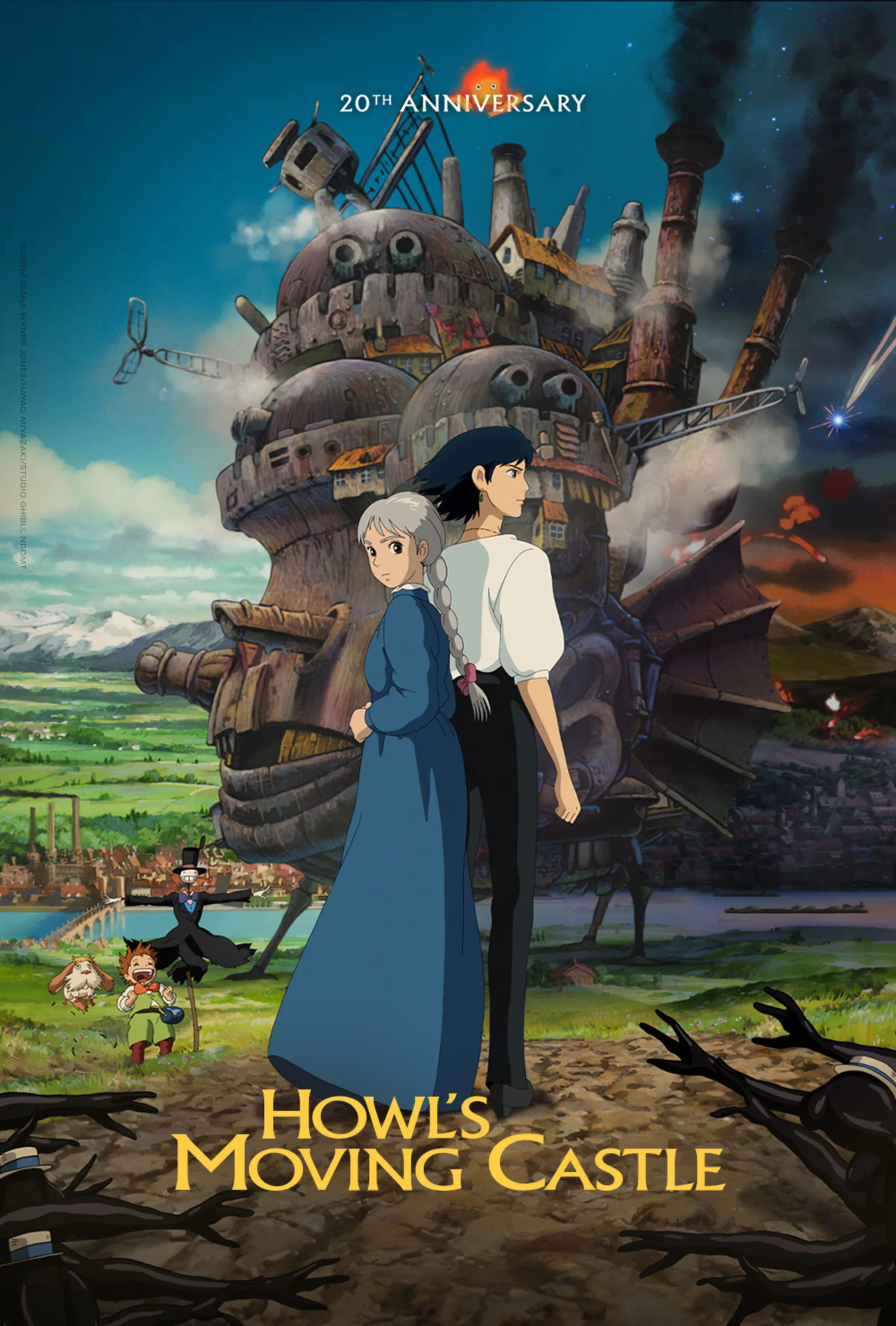 Howl's Moving Castle backdrop