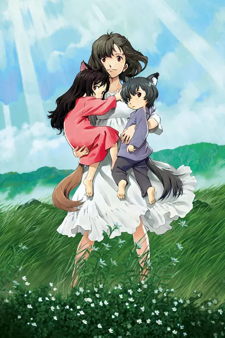 Wolf Children backdrop