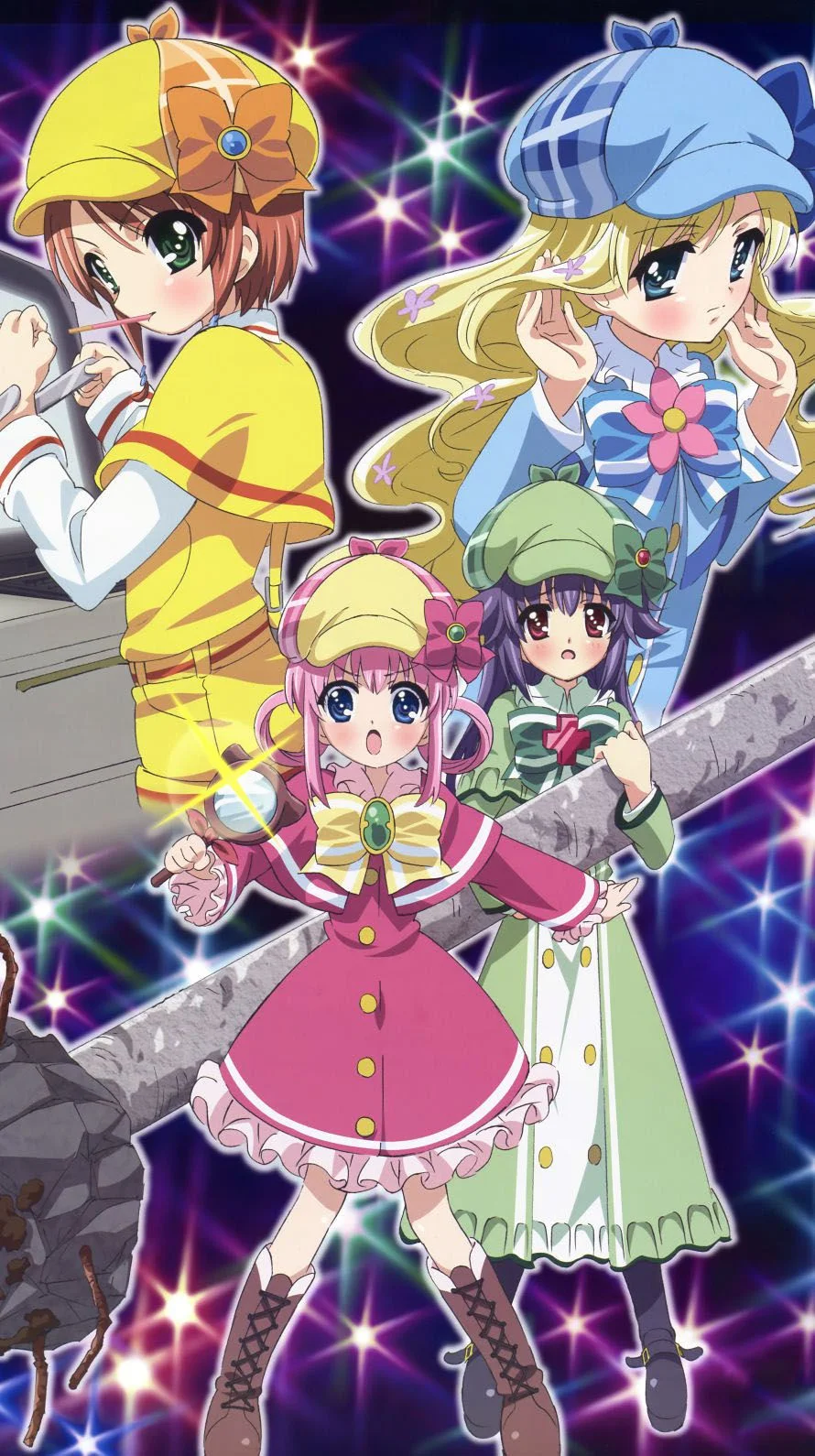 Detective Opera Milky Holmes backdrop