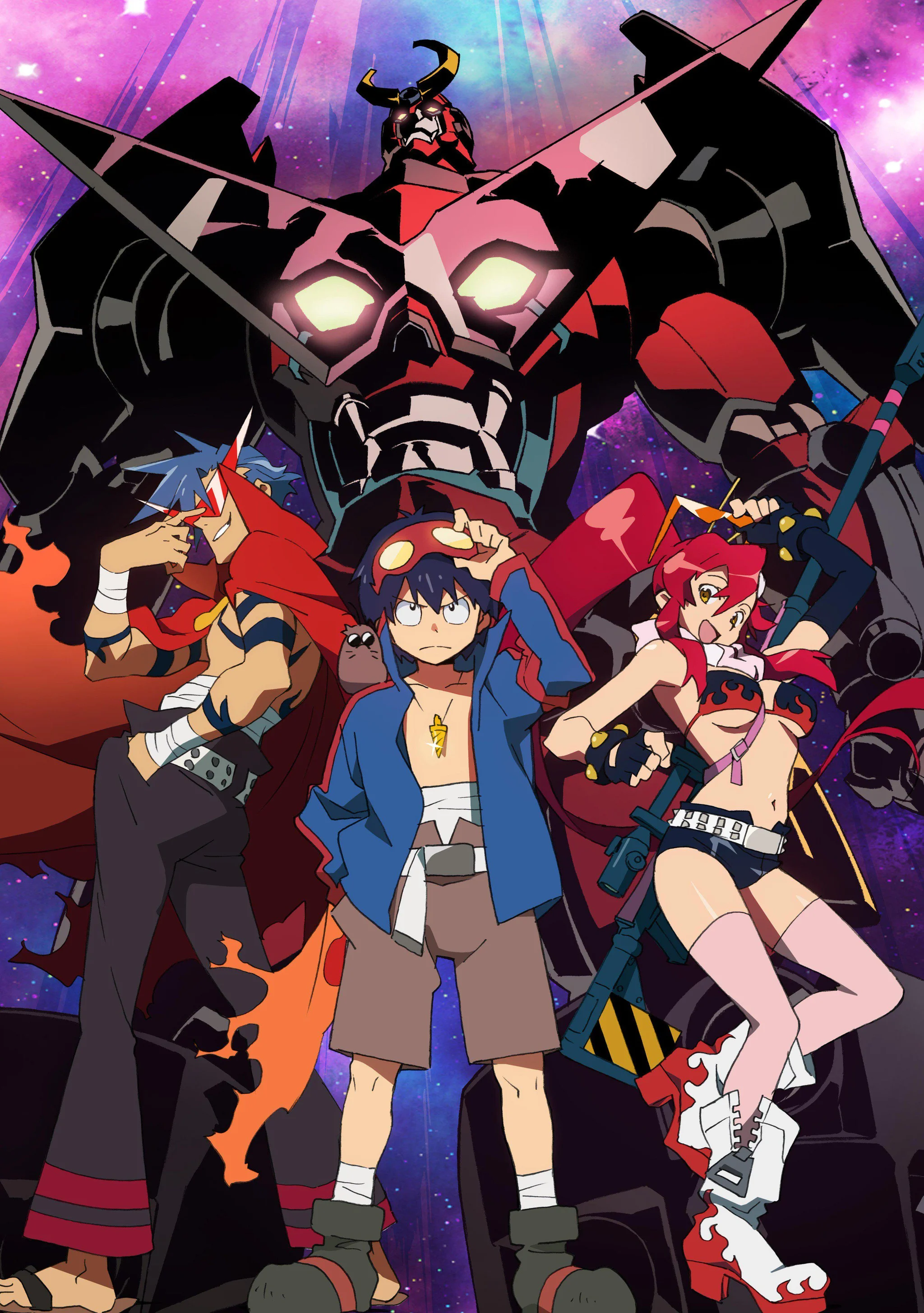 Gurren Lagann backdrop