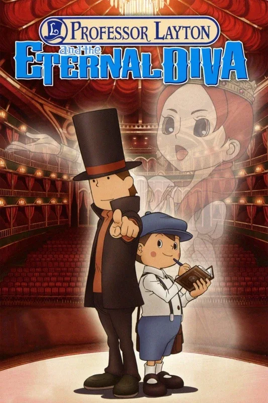 Cover of Professor Layton and the Eternal Diva
