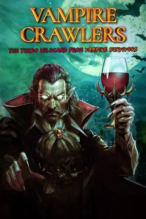 Cover of Vampire Crawlers: The Turbo Wildcard from Vampire Survivors
