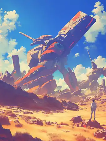 Mecha Graveyard